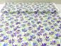 Preview: Patchworkstoff Clothworks aus der Serie Flowershop lila Blumen auf hellgrün